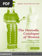 Richard Hunter-The Hesiodic Catalogue of Women - Constructions ...