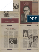 Gonzalo Vial Correa - Salvador Allende (I) (Artículo)