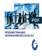 Awareness ISO - 9001 - 2015 by PT. Tuv Nord Indonesia PDF