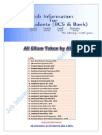 Job opportunities in banks and BCS exams