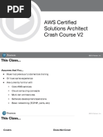 Click To Edit Master Title Style AWS Certified Solutions Architect Crash Course V2