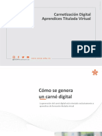 Presentación Carnetización Digital