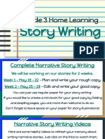 Grade 3 Home Learning: Story Writing