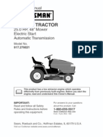 GT5000 Garden Tractor