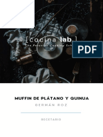 Cocina Lab - Muffin de Plátano y Quinua