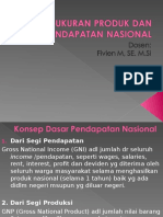 Pengukuran Produk Dan Pendapatan Nasional