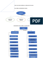 Elaborar Un Organizador Visual Sobre La Definición y Clasificación de La Ciencia