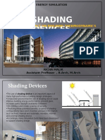 Shading Devices: and Their Impact On Building Thermodynamics