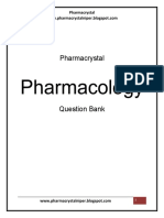 Pharmacology Question Bank PDF