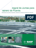 Sistema Integral de Juntas para Tablero de Puente