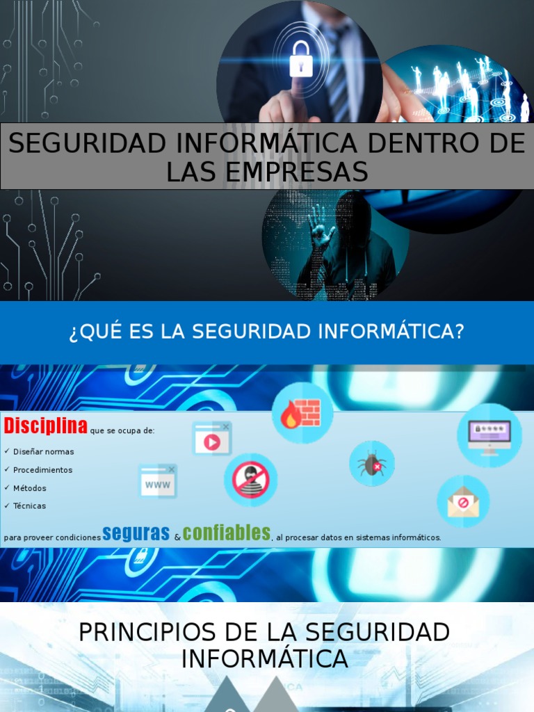 Seguridad Informática Dentro de Las Empresas | PDF | La seguridad ...