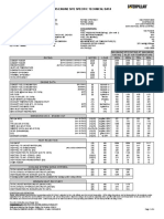 Gas Engine Site Specific Technical Data Non-Current