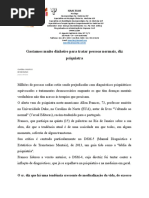 tratar pessoas normais