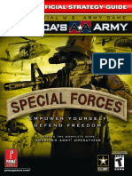 Americas Army Special Forces Prima Official Eguide