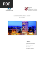 Marketing International Project Unirea Hotel Iasi