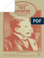 [Language, Discourse, Society] Raymond Tallis (auth.) - Not Saussure_ A Critique of Post-Saussurean Literary Theory (1995, Palgrave Macmillan UK) - libgen.lc.pdf