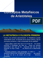 Conceptos Metafisicos de Aristoteles 2.0