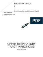 Upper Respiratory Tract Infections