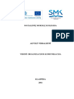 2011 Vidine Organizacijos Komunikacija PDF