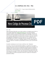 Novo CPC e a defesa do réu.docx