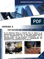 Unidad 4 Mano Obra