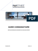 Portnet-Guide Consignataire Depot Electronique Des Documents de Lescale V 0.1