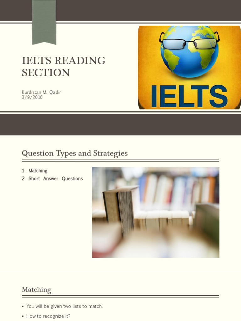 2 IELTS Reading Section | PDF | Language Arts & Discipline | Foreign ...