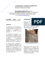 El Proceso de Construccion y Sus Impactos Ambientales PDF