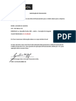 Autorização de Faturamento - LUCIANE DE OLIVEIRA PDF