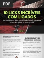 Ebook 10 Licks  com Ligados