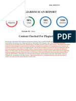 Plagiarism Scan Report: Exclude Url: None