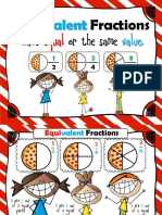 Equivalent Fractions Posters