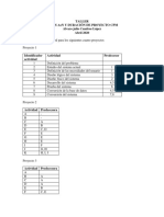 Tarea Planeación y Programación de Proyectos PDF