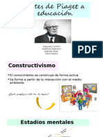 Aportes de Piaget A La Educación