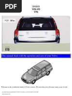 Download VOLVO V70 2003 User Manual by kir0i SN46145918 doc pdf