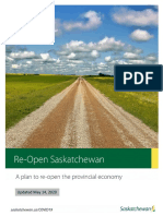 Re-Open Saskatchewan Plan May 14