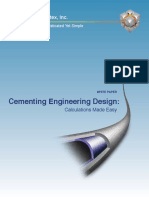 Cementing Engineering Design Calculations Made Easy