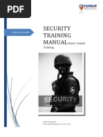 Security Training Manual | PDF | Computer Security | Security