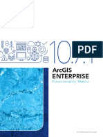 Arcgis Enterprise: Functionality Matrix