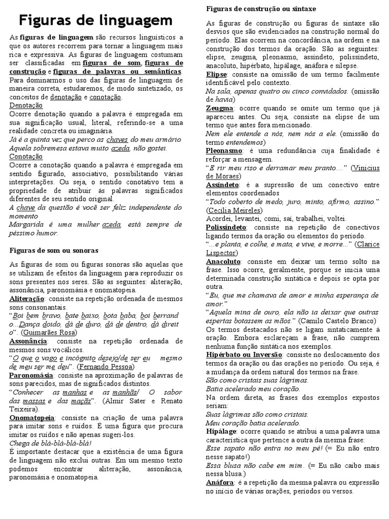 Antonomásia e Figuras de Linguagem | PDF | Metáfora | Deus