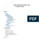 Simulation Report For Case 2 - Storeys - Room: No Comments Were Added