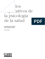 Psicología de la salud y calidad de vida_Módulo 3_Modelos explicativos de la psicología de la salud