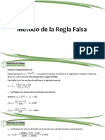 02 - Método de La Regla Falsa PDF