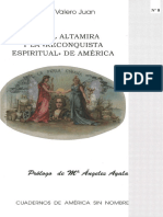 Rafael Altamira y La Reconquista Espiritual de América