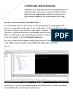 Chapter4 Case Control Structure