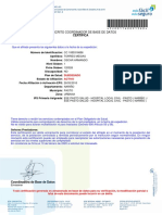 El Suscrito Coordinador de Base de Datos: Certifica