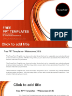 Free PPT Templates: Insert The Title of Your Presentation Here