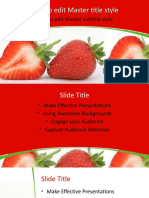 Strawberry Template 16x9