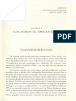 DUAS TEORIAS DE DEMOCRATIZAÇÃO. para Além Da Esquerda e Da Direita. GIDDENS, Anthony, 1996.