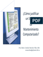 Como Justificar Un CMMS